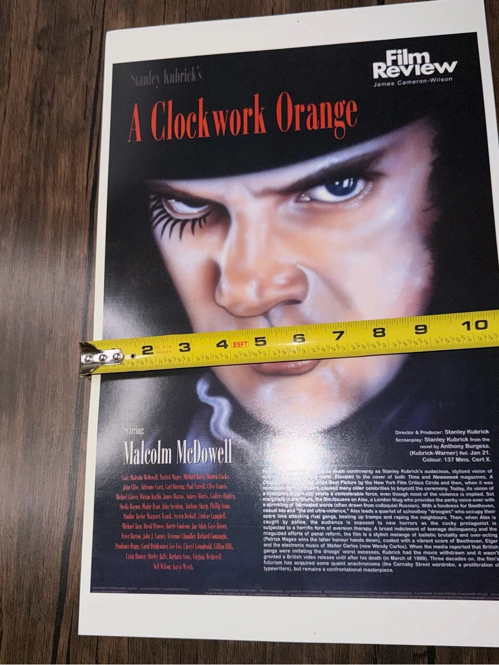 A Clockwork Orange 11x17